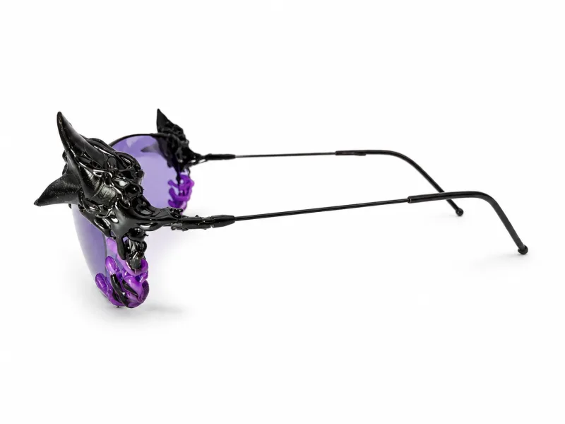 Lunettes Purple Flower — vue complémentaire 3