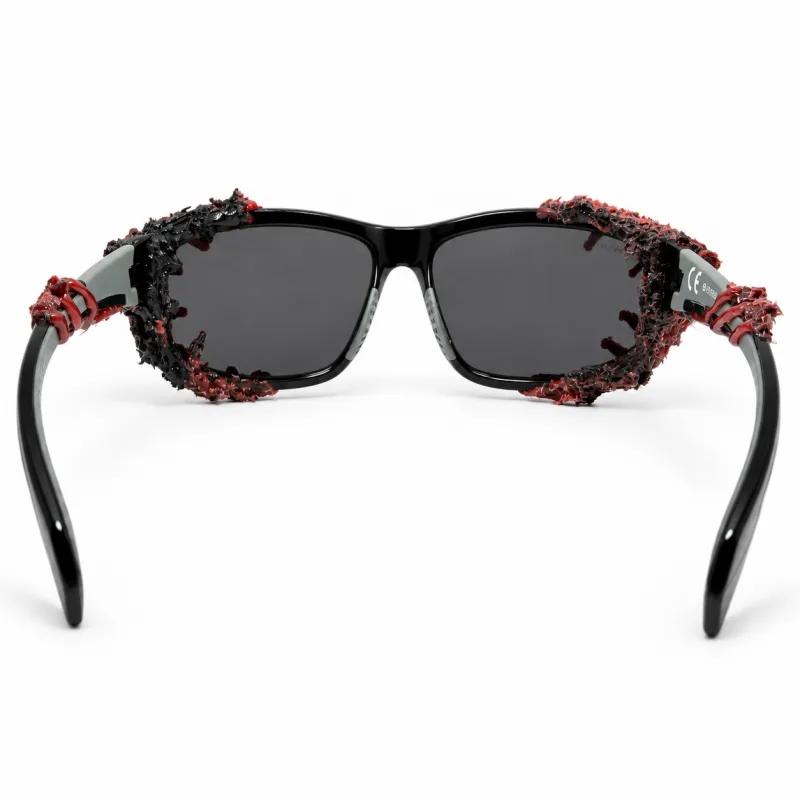 Lunettes Jin Red Textured — vue complémentaire 2