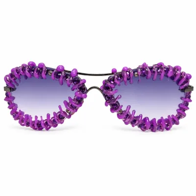 Lunettes Purple Spiral Anna — vue principale