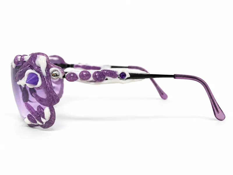 Lunettes Helo Mauve White — vue complémentaire 3