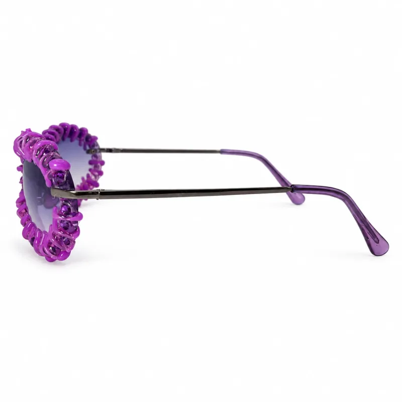 Lunettes Purple Spiral Anna — vue complémentaire 3