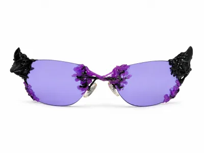 Lunettes Purple Flower — vue principale