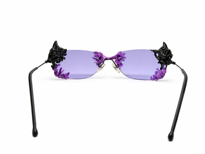 Lunettes Purple Flower — vue complémentaire 2