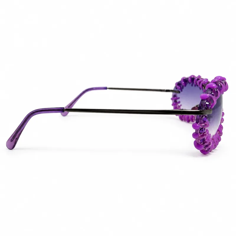 Lunettes Purple Spiral Anna — vue complémentaire 1