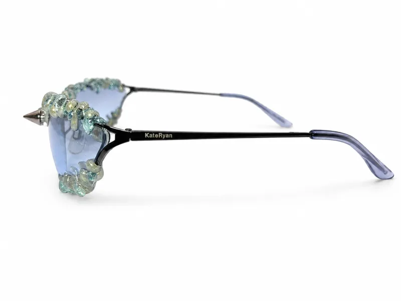 Lunettes Anna Blue Green Strass — vue complémentaire 3