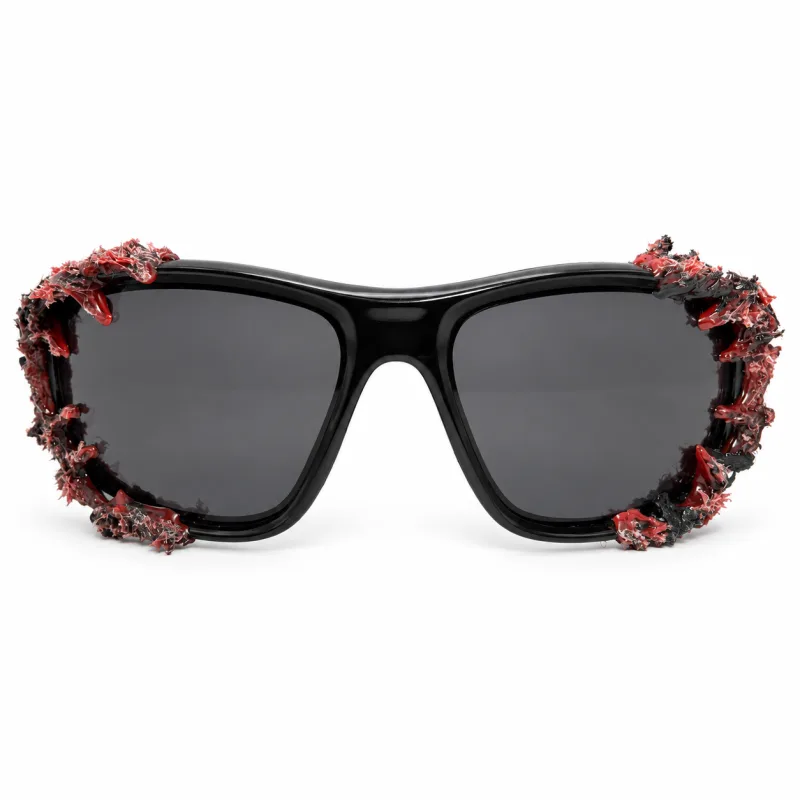 Lunettes Jin Red Textured — vue principale