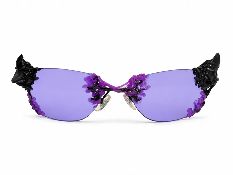 Lunettes Purple Flower — vue principale